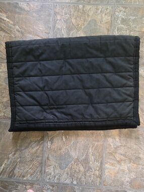 Black Poly Pad Saddle Pad